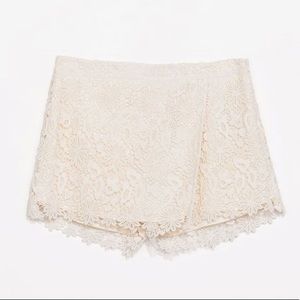 Zara lace skort